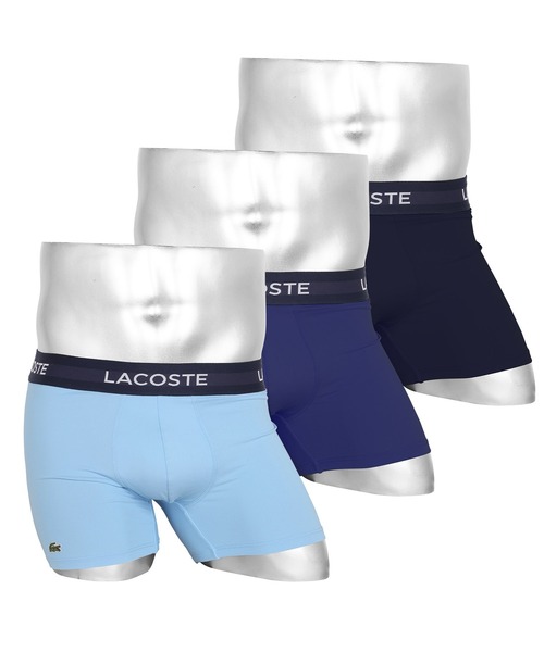 Lacoste Mサイズ 3枚セット ボクサーパンツ トランクスlacoste トランクス ボクサーパンツ Mサイズ 3枚セット