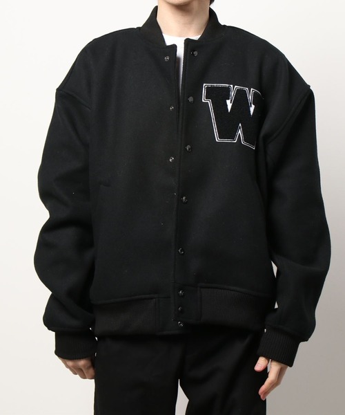 ジャケット スタジャン WHITELAND/ホワイトランド/MELTON BOMBER 