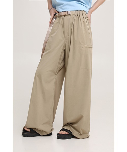 40 割引s メンズ Sサイズ相当 M メンズ Mサイズ相当 L メンズ Lサイズ相当 ブラック ベージュ カーキ おトク パンツ M P Studios 22ss Side Pocket Nylon Buggy Pants Xxk4126 ボトムス パンツ メンズファッション ファッションs メンズ S