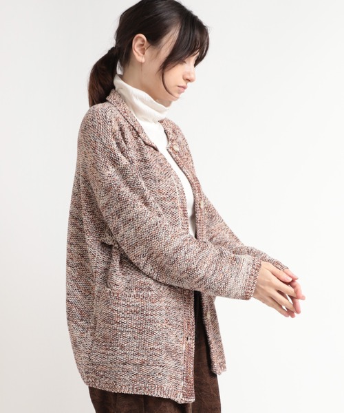 RNA-N（アールエヌエーエヌ） カーディガン K2592 メランジニット
