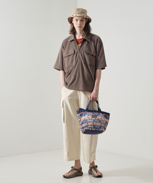 1piu1uguale3 PENDLETON 高級トートバッグ Bill Wall Leather（ビルウォールレザー）【別注】PENDLETON / Special