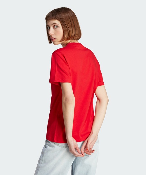ATLEIN 売れ筋商品|||アトレイン Tシャツ トップス レディース Tops Red adidas tシャツ Tシャツ アディカラー クラシックス