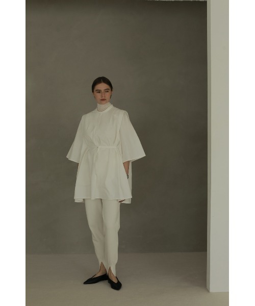 MANOF（マノフ） パンツ HEM SLIT JERSEY KNIT PANTS レディース