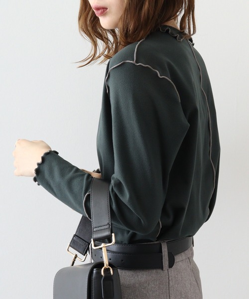 EGLANTINE tシャツ 「EGLANTINE」前後着用カットソー レディース