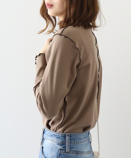tシャツ 「EGLANTINE」前後着用カットソー レディース EGLANTINE tシャツ 「EGLANTINE」前後着用カットソー レディース