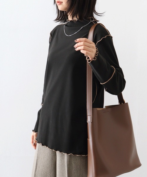 EGLANTINE tシャツ 「EGLANTINE」前後着用カットソー レディース