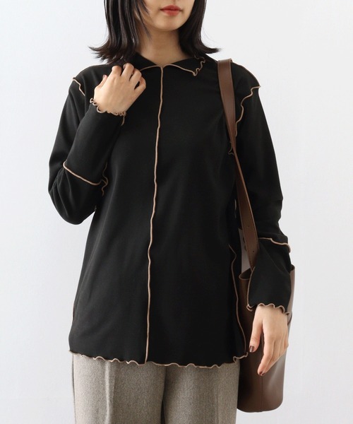tシャツ 「EGLANTINE」前後着用カットソー レディース EGLANTINE tシャツ 「EGLANTINE」前後着用カットソー レディース