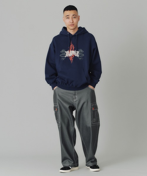 XLARGE（エクストラ ラージ） パーカー DRAGON HOODED SWEATSHIRT