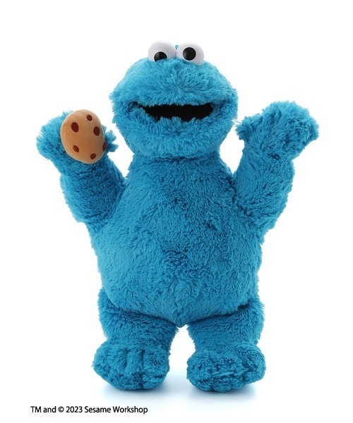 チ*ー様 KAWS Sesame Street エルモとクッキーモンスターセット KAWS ブロック Sesame Street ：クッキーモンスター ブルー