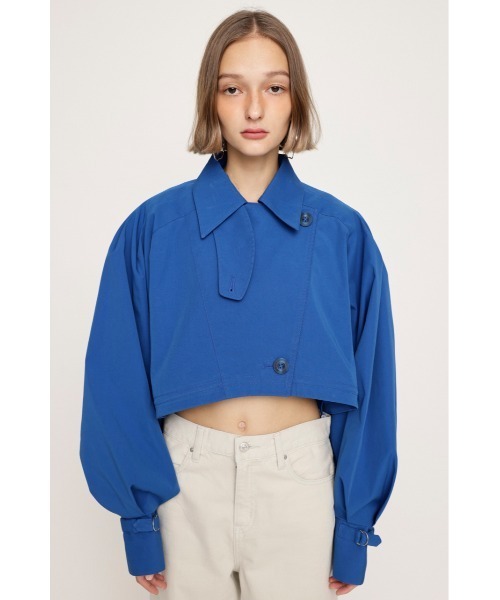 【Cropped丈が先端的♡】Louis Vuitton トレンチジャケット クロップド トレンチジャケット ｜ルイ・ヴィトン 公式サイト