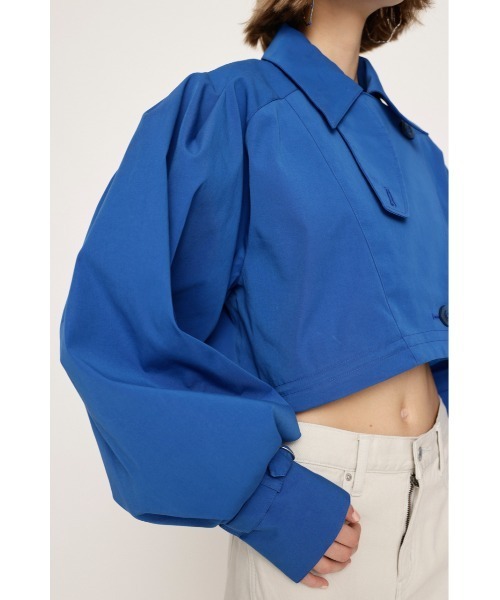 SLY トレンチコート コート CROP VOLUME TRENCH JK クロップ