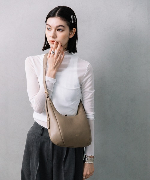 Beau're（ヴュレ） ショルダーバッグ バッグ BEAURE カウレザー ハーフ