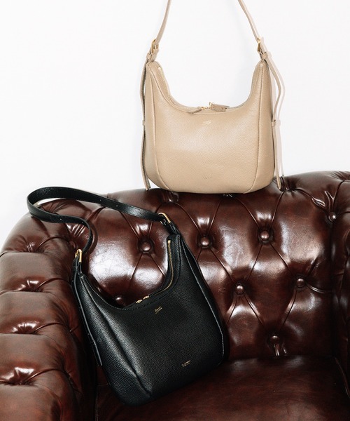 Beau're（ヴュレ） ショルダーバッグ バッグ BEAURE カウレザー ハーフ