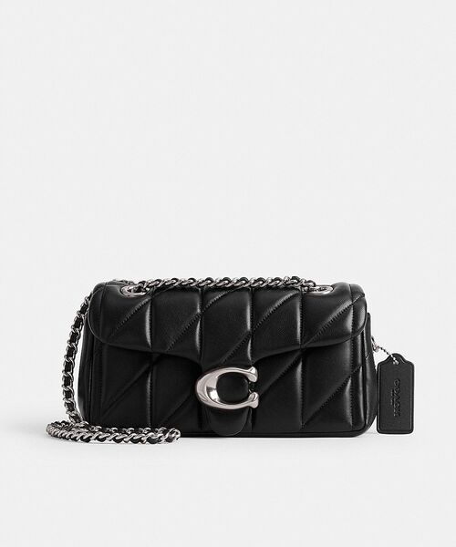 COACH ショルダーバッグ 新品 タビー20 キルティング ブラック タビー ショルダー バッグ 20・キルティング | COACH/コーチ
