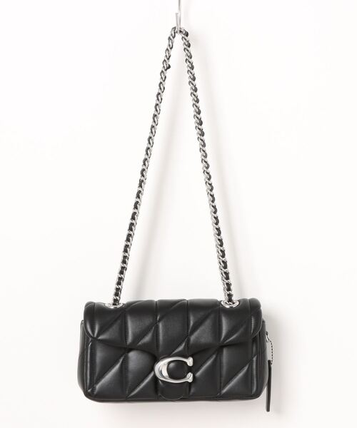 [COACH] タビーショルダーバッグ20 キルティング ブラック 公式】COACH – コーチ | タビー ショルダー バッグ 20・キルティング