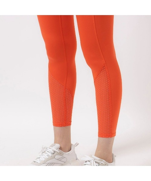 purinco様　シグネチャー レギンス 9丈 M(4size) orange Reebok レギンス スパッツ ランニング ベクター タイツ