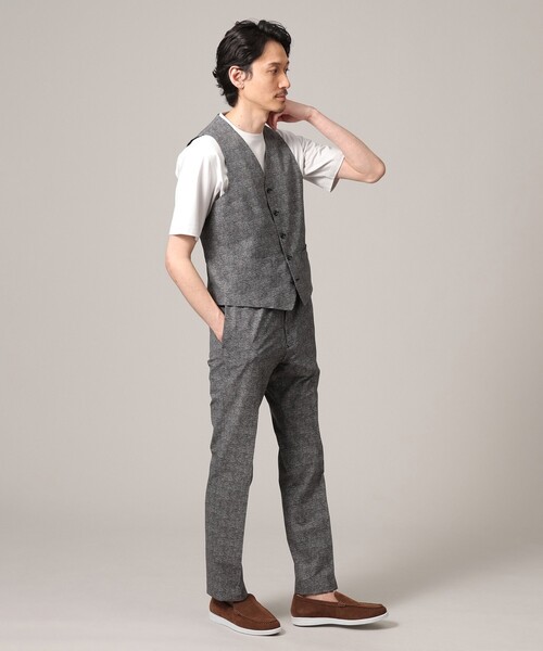 TAKEO KIKUCHI（タケオキクチ） ベスト ジレ 「抗菌防臭／3ピース対応