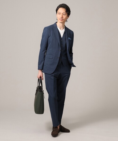 美品 TAKEO KIKUCHI 赤タグ高級ライン ピーコート カシミヤ混 XL tk.TAKEO KIKUCHI チェスターコート コート ウール混チェスター