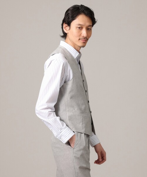 TAKEO KIKUCHI ベスト ジレ 「抗菌防臭／3ピース対応」COOL DOTS