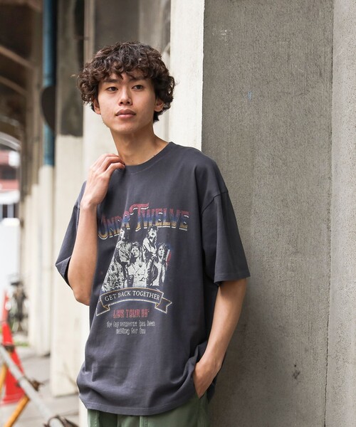 ビームス ワイドシルエットシャツ B：MING by BEAMS tシャツ シルケット ワイドスリーブ Tシャツ