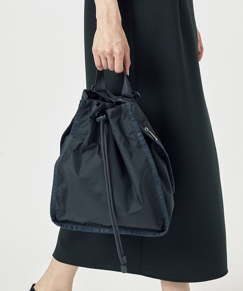 LeSportsac デイバック リュック CINCH BACKPACK ディープシー