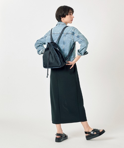LeSportsac デイバック リュック CINCH BACKPACK ディープシー