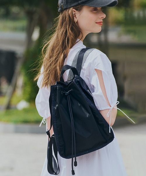 LeSportsac デイバック リュック CINCH BACKPACK ディープシー
