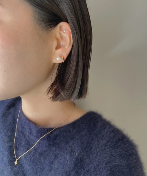 and cloud ピアス Spine Hoop Pierce/Single レディース