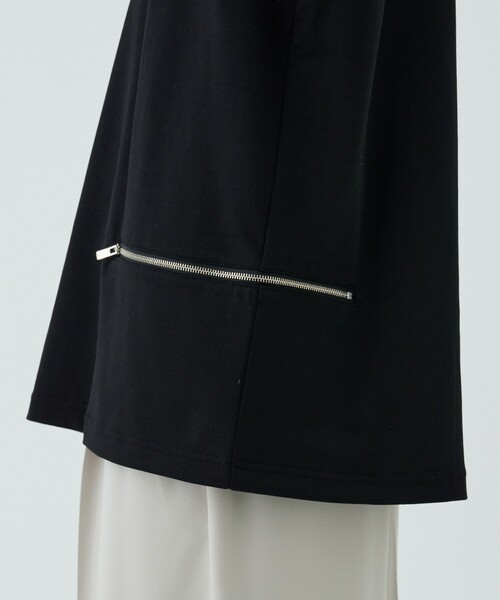 ATTACHMENT tシャツ STUDIOUS別注 Oversize Zip S/S TEE メンズ