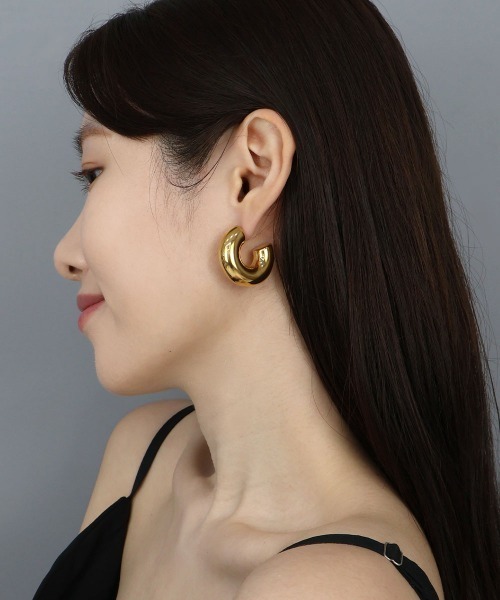 CEMO NEMO（セモネモ） ピアス 「金属アレルギー対応」ボリューム