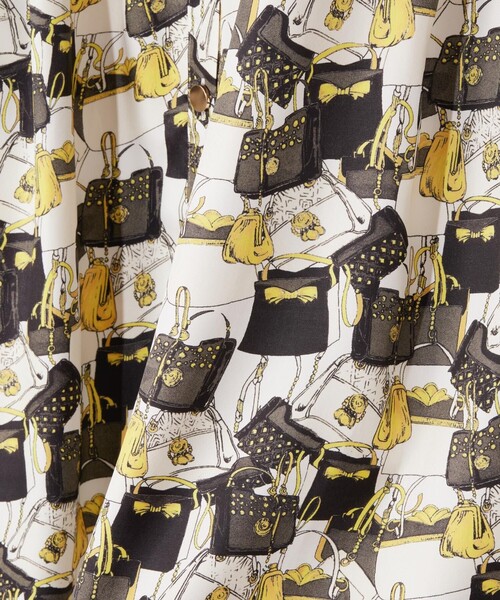 グレースコンチネンタル（GRACE CONTINENTAL）/バッグモチーフプリーツスカート GRACE CONTINENTAL（グレースコンチネンタル） スカート バッグ