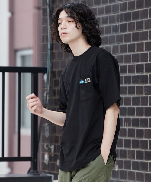 tシャツ KAVU（カブー）別注 WAVING ポケットTシャツ メンズ | KAVU | 06