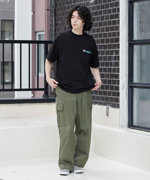 tシャツ KAVU（カブー）別注 WAVING ポケットTシャツ メンズ | KAVU | 09