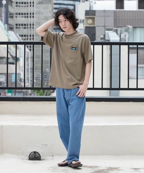 tシャツ KAVU（カブー）別注 WAVING ポケットTシャツ メンズ | KAVU | 12