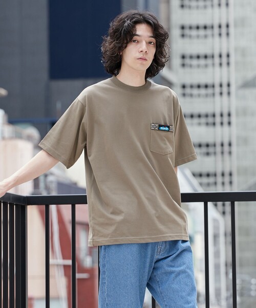 tシャツ KAVU（カブー）別注 WAVING ポケットTシャツ メンズ | KAVU | 13
