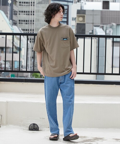 tシャツ KAVU（カブー）別注 WAVING ポケットTシャツ メンズ | KAVU | 14