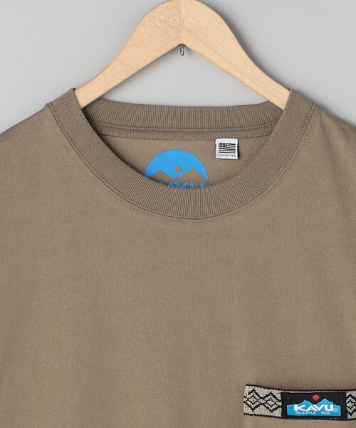 tシャツ KAVU（カブー）別注 WAVING ポケットTシャツ メンズ | KAVU | 18