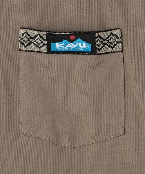 tシャツ KAVU（カブー）別注 WAVING ポケットTシャツ メンズ | KAVU | 19