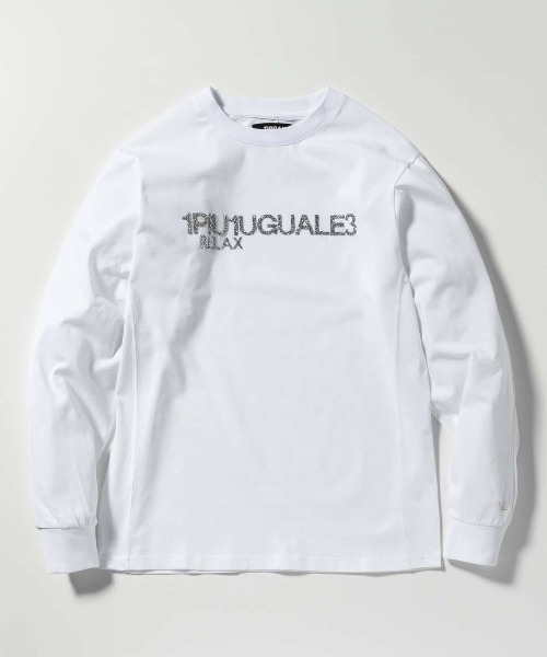 1PIU1UGUALE3 RELAX tシャツ RELAX(ウノピゥウノウグァーレトレ