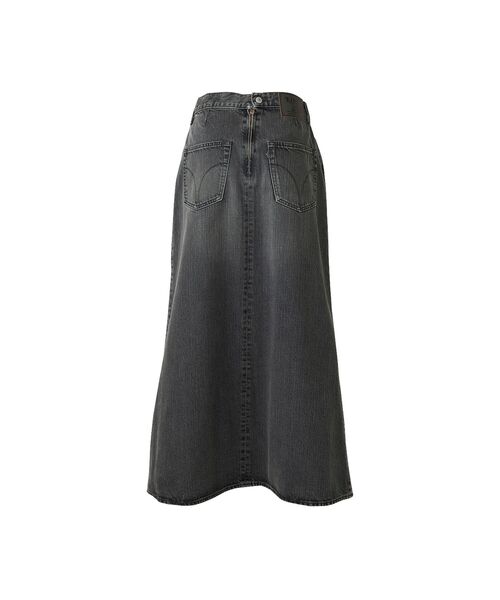 25inch完売 HYSTERIC GLAMOUR スリットデニムロングスカート