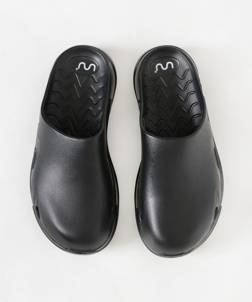 サンダル ROMA SLIDES doubleu サンダル / ROMA SLIDE - black メンズ : ZOZOTOWN