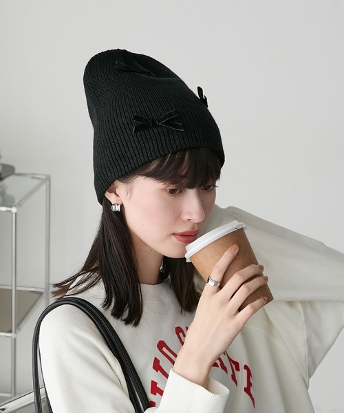 forksy.（フォルクシー） ニット帽 ニットキャップ 「forksy.」ベロア