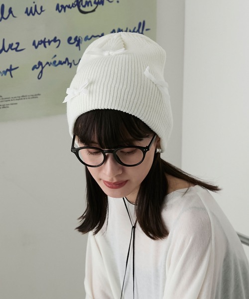 forksy.（フォルクシー） ニット帽 ニットキャップ 「forksy.」ベロア