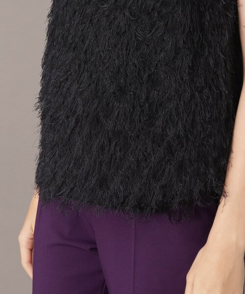 ドレステリア スタージャカード ブラウス DRESSTERIOR（ドレステリア） ブラウス シャツ 「洗える」フリンジ