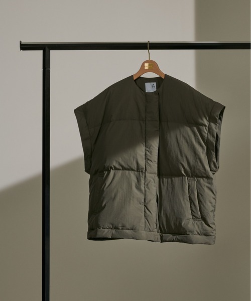 emmi ダウンコート ダウンジャケット 「金子綾 for emmi」eco