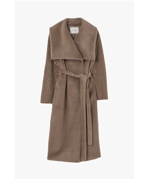 Her lip to ノーカラーコート コート Grace Wrap Coat
