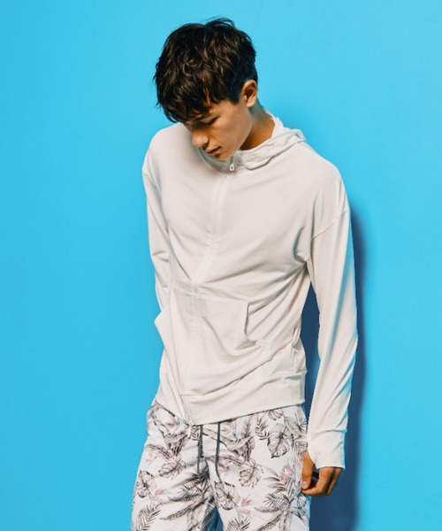 San-ai Resort 三愛水着楽園 ラッシュガード 「UPF50＋」 ユニセックス