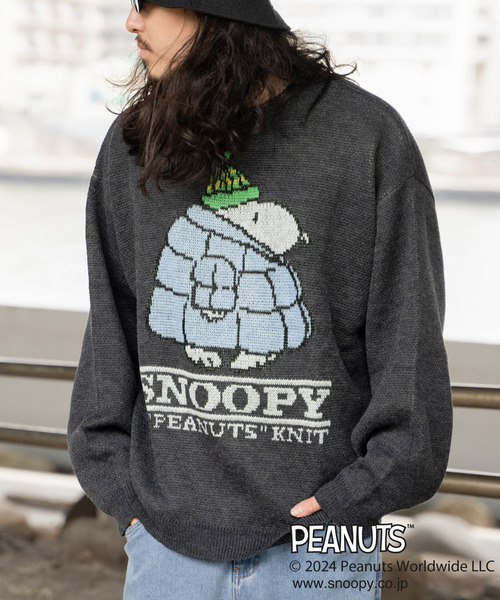 VENCE EXCHANGE セーター ニット PEANUTS ピーナッツ SNOOPY