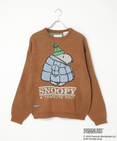 COACH X PEANUTS コラボ スヌーピー ニット セーター L 公式】コーチアウトレット | 【COACH X PEANUTS】スヌーピー