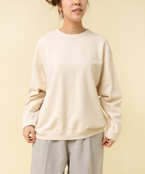 tシャツ M2354 ドッキングフレンチテリープルオーバー レディース
